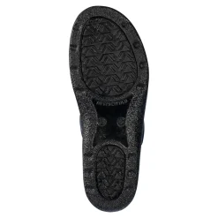 Leder-Pantolette für Herren blau