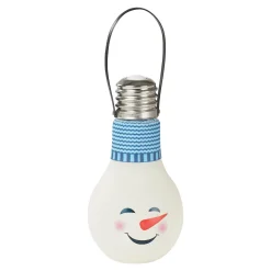 LED-Glühbirne Schneemann