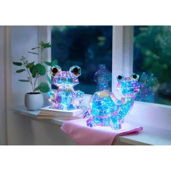 LED-Leucht-Schildkröte „Prisma“
