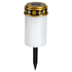 LED-Solar-Grablicht weiß