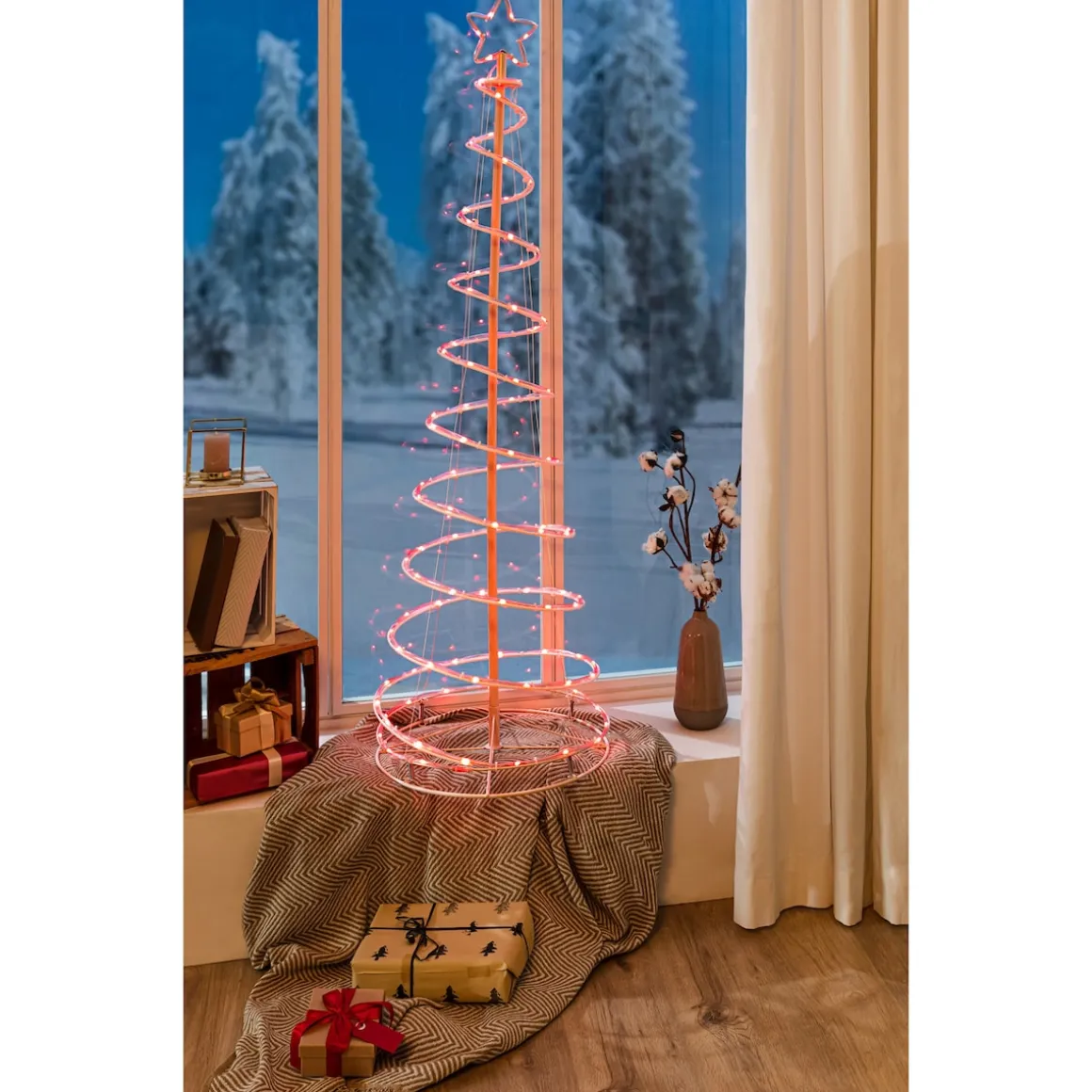 LED-Spiral-Tannenbaum