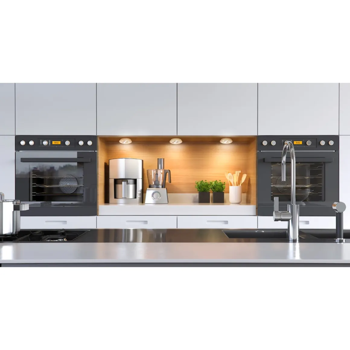 LED-Spot-Leuchten, 3 Stück