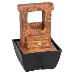 LED-Zimmerbrunnen „Wasserfall“