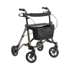 Leichtgewicht-Rollator Taima M-GT, Aluminium, mit Rückengurt und Tasche