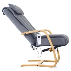 Massagesessel "Alpha 233", Shiatsu, mit Relaxfunktion grau