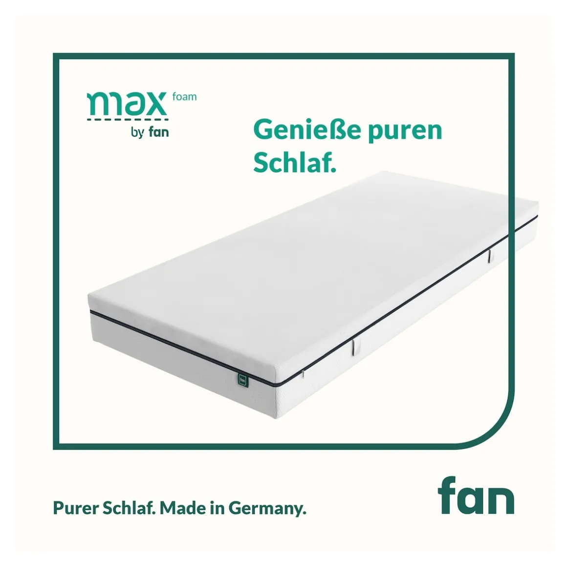 Matratze max foam by fan