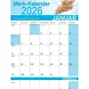 Merkkalender 2026 „Katzenbabies“