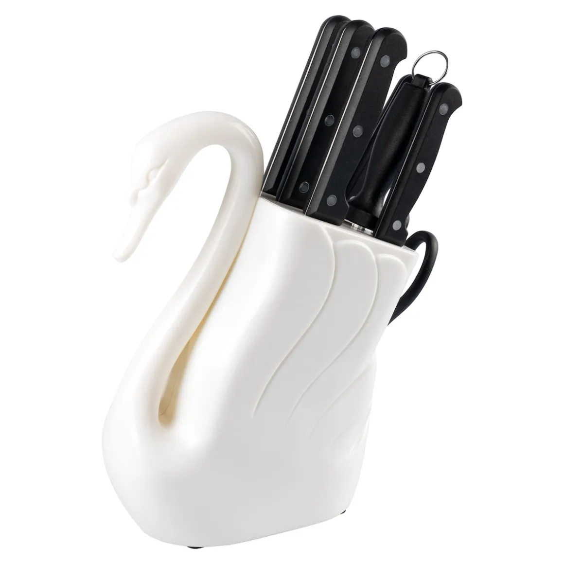 Messerblock „Schwan“