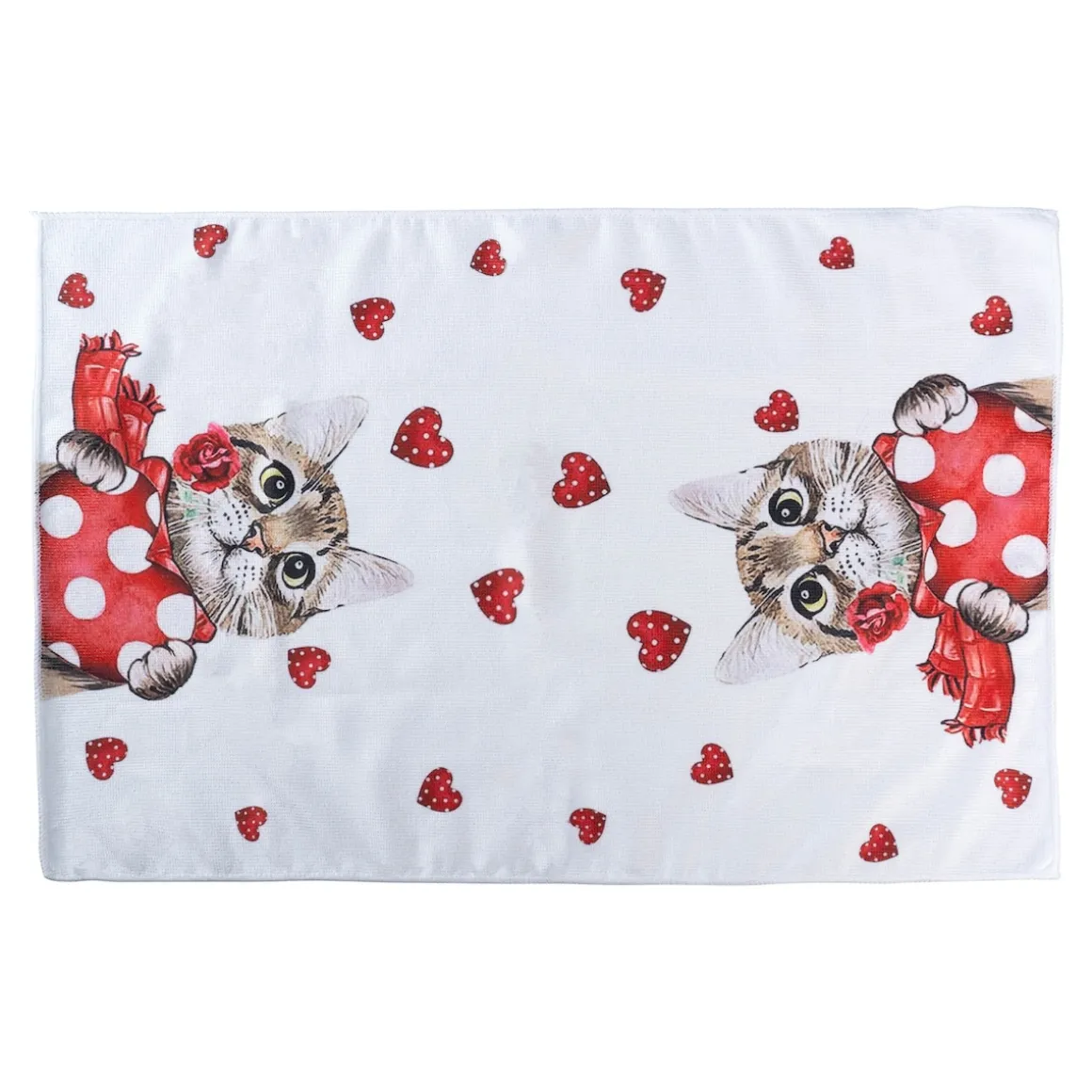 Mikrofaser-Geschirrtuch „Kater Max“