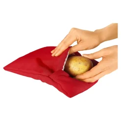 Mikrowellen-Kartoffelgarer rot