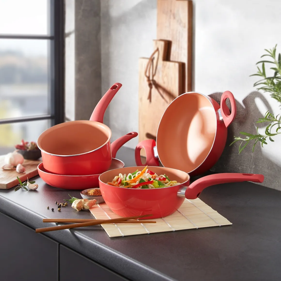 Mini-Kochgeschirr-Set, 4-teilig