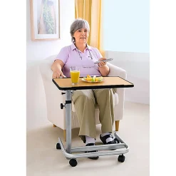 Mobiler Beistelltisch Buche