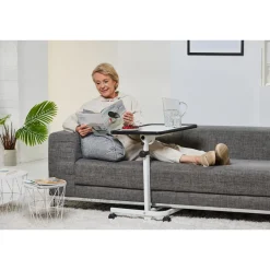 Mobiler Beistelltisch weiß