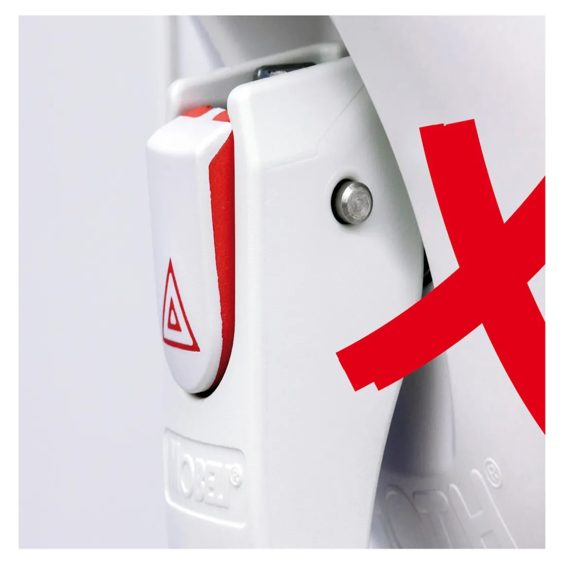 Mobiler Handgriff mit Vakuum Sicherheitsanzeige 65 cm