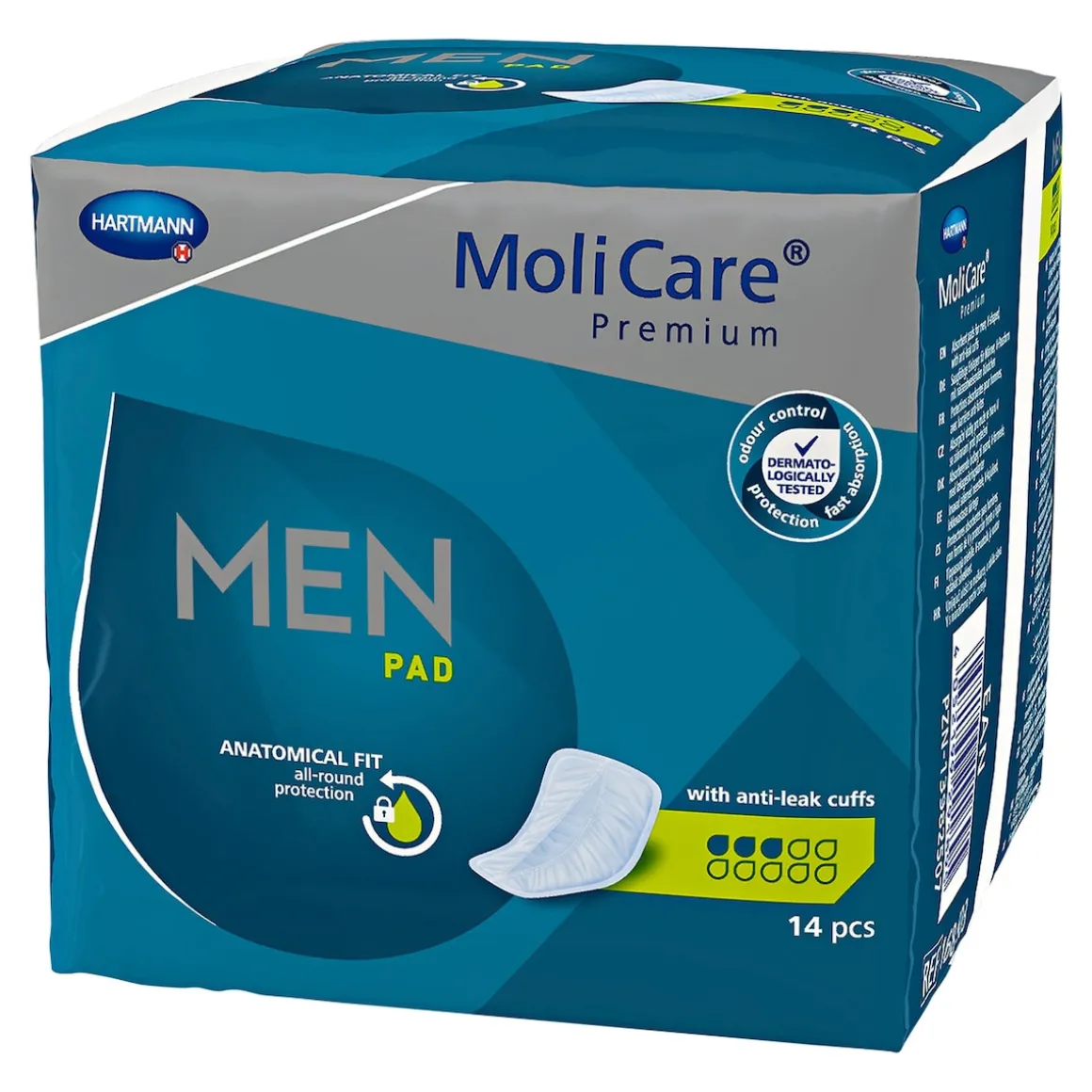 MoliCare Premium MEN PAD, 14 Stück Saugleistung 400 ml