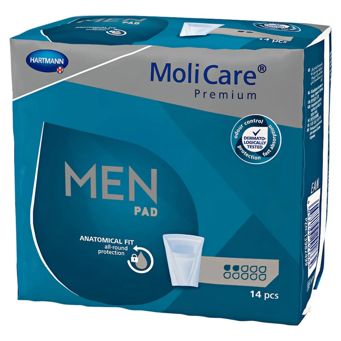 MoliCare Premium MEN PAD, 14 Stück Saugleistung 330 ml