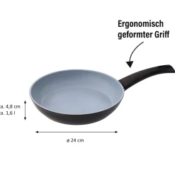 Natural Line Keramik Bratpfanne 24 cm | ohne Deckel
