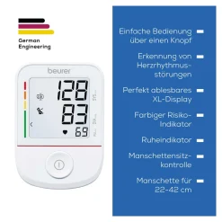 Oberarm-Blutdruckmessgerät BM 38