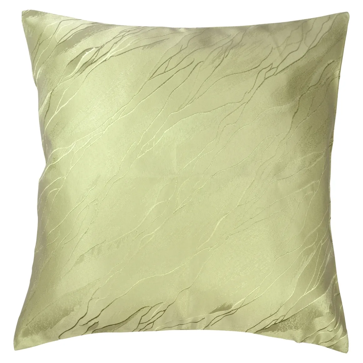 Outdoor-Jacquard-Kissenhülle zartgrün