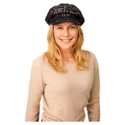 Pailletten-Schildmütze „Gloria“