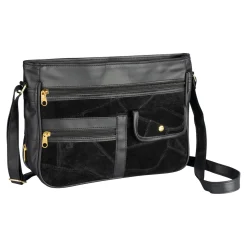 Patchwork-Ledertasche „Irmgard“