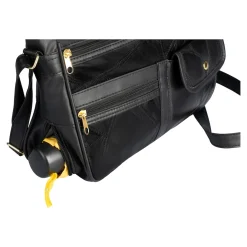 Patchwork-Ledertasche „Irmgard“