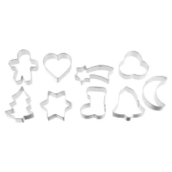 Patisserie Ausstecher auf Drahtbügel, 9 Stück