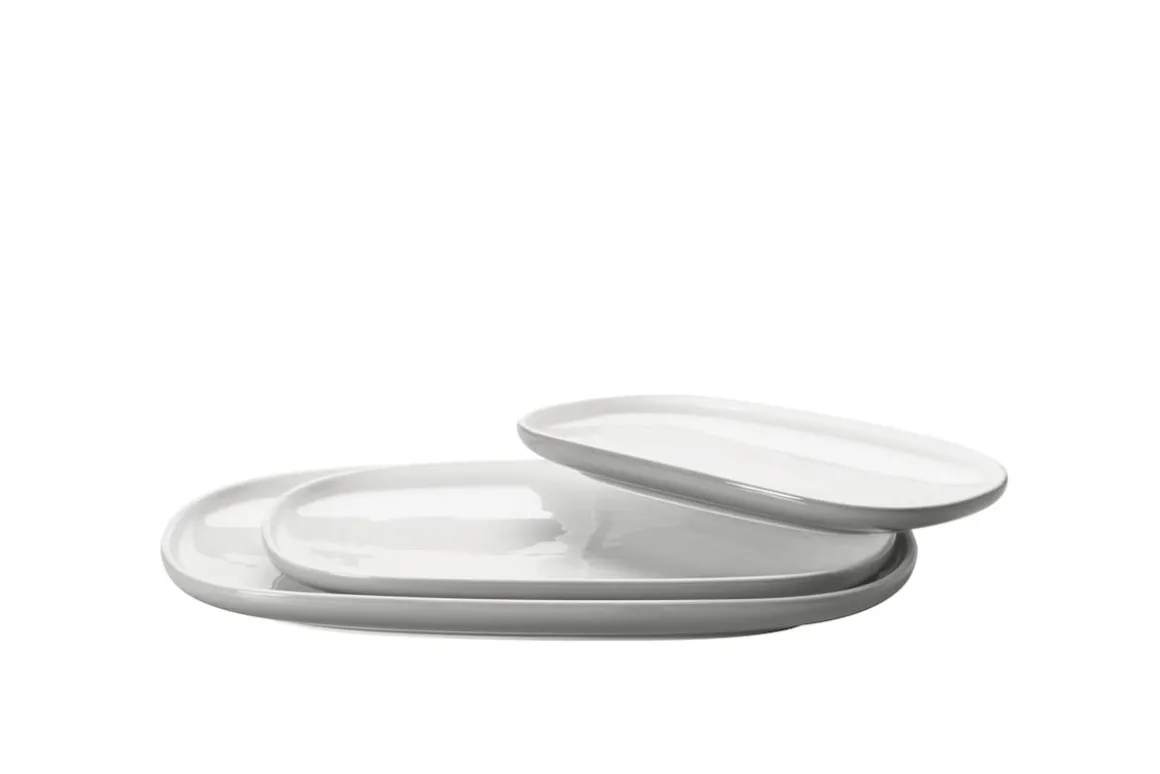 Plattenset, Keramik Isora Grau