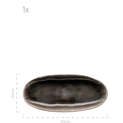 Plattenset, Keramik Niara Organic 3 x Platte