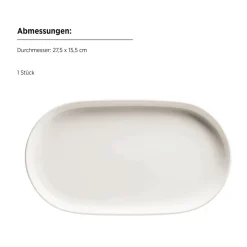 Plattenset, Porzellan Taya