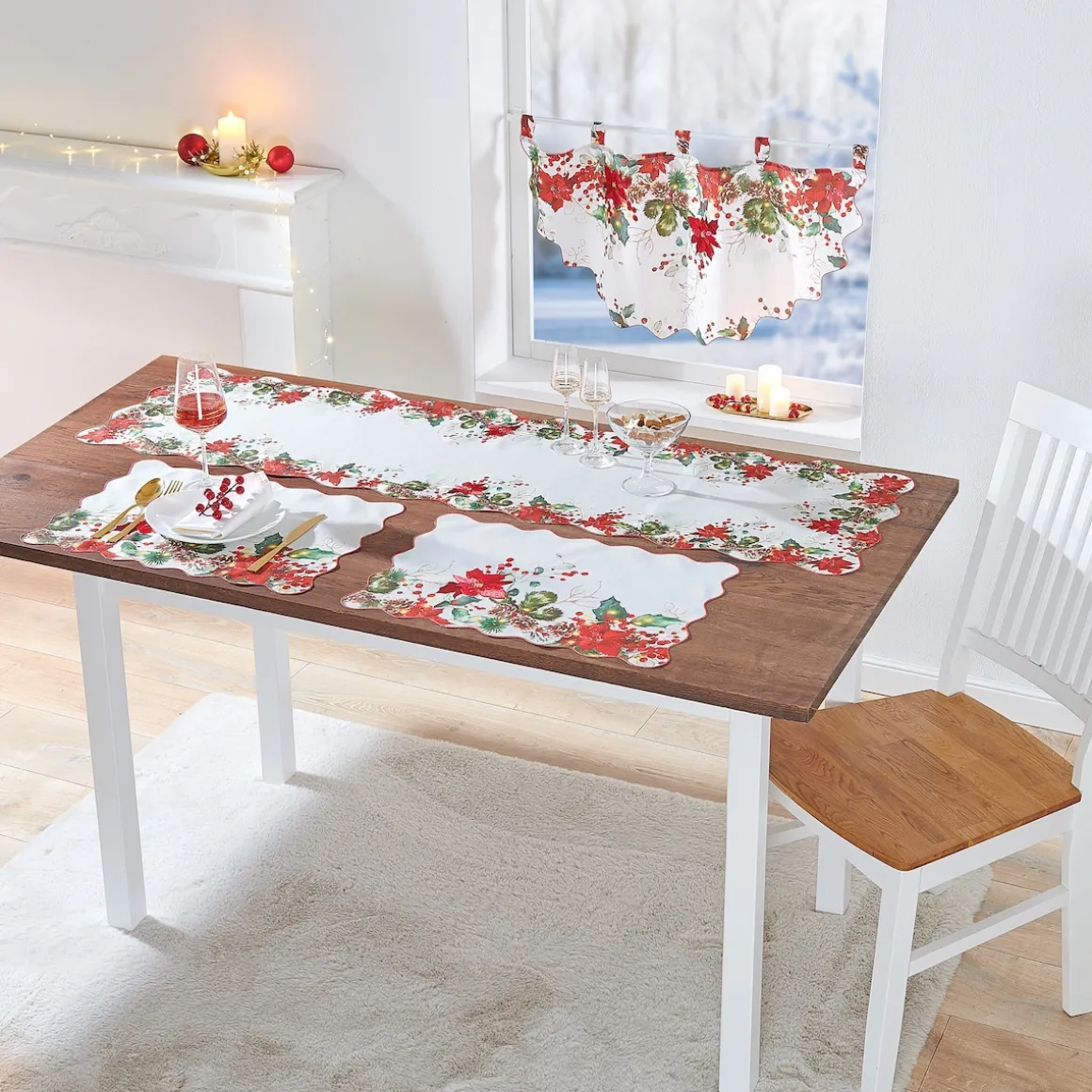 Platzset „Weihnachtszauber“, 2 Stück