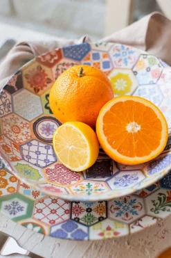 Platzteller-Set, Keramik Amarante 4 x Platzteller