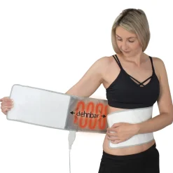 Rückenstützgürtel, beheizt Weiß