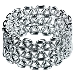 Ärmel-Raffer "Elegance", 2 Stück silber