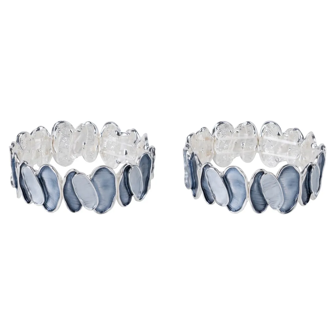 Ärmelraffer „Perlmutt-Optik“, 2 Stück