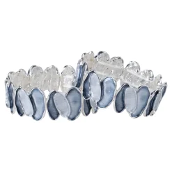 Ärmelraffer „Perlmutt-Optik“, 2 Stück