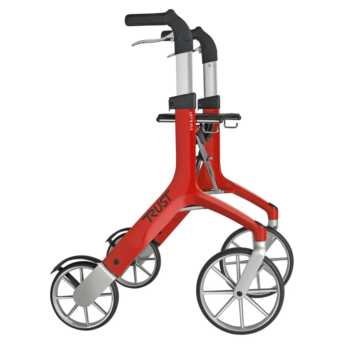 Rollator Let's Fly mit Sitz