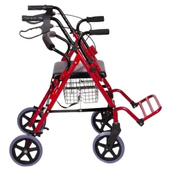 Rollator mit Fußstütze und Korb - AT51018