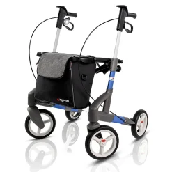 Rollator Troja 5G S, faltbar, höhenverstellbar blau
