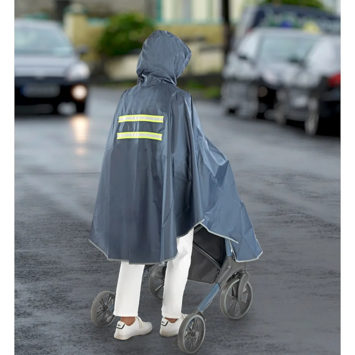 Rollator-Regencape + Gratis Aufbewahrungstasche