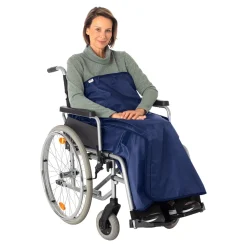 Rollstuhl Wickeldecke Marine Gr. M, 115x145 cm