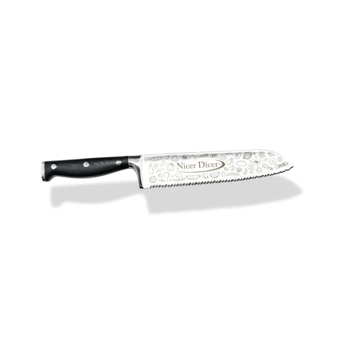 Santoku-Messer-Set, 2-teilig