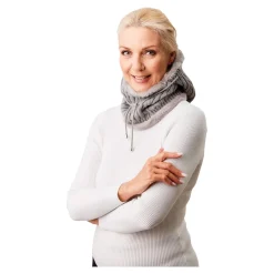 Schalmütze „Helen“ grau