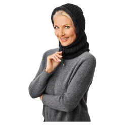 Schalmütze „Helen“ schwarz
