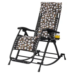 Schaukelstuhl-Sonnenschirm