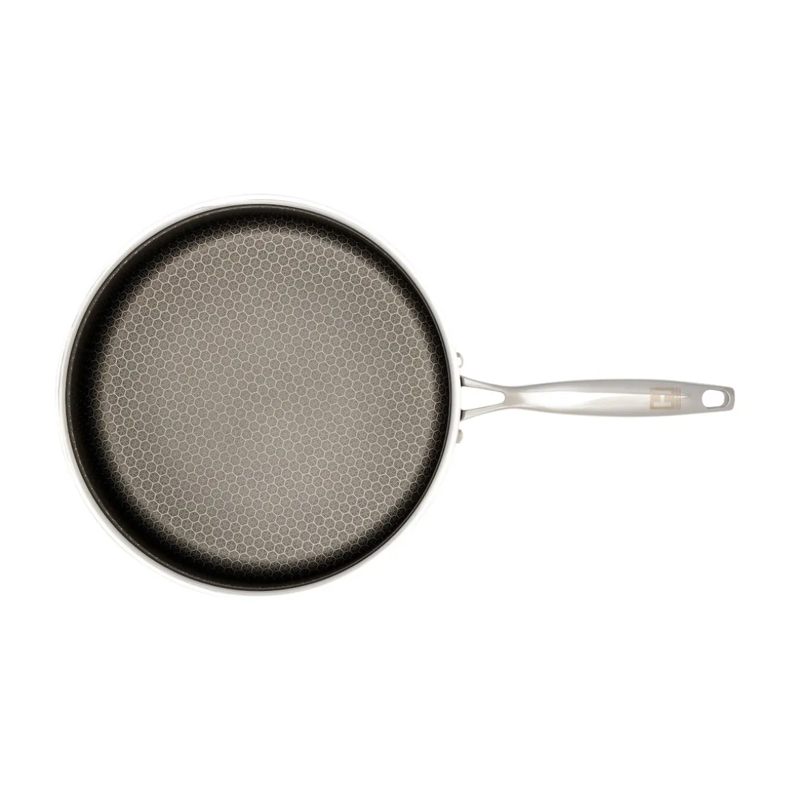 Schmorpfanne mit Wabenstruktur, Edelstahl, 26 cm Pfannenhöhe: 8 cm; Volumen: 3,5 l