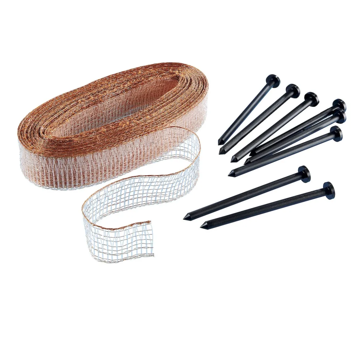 Schneckenzaun aus Kupfer