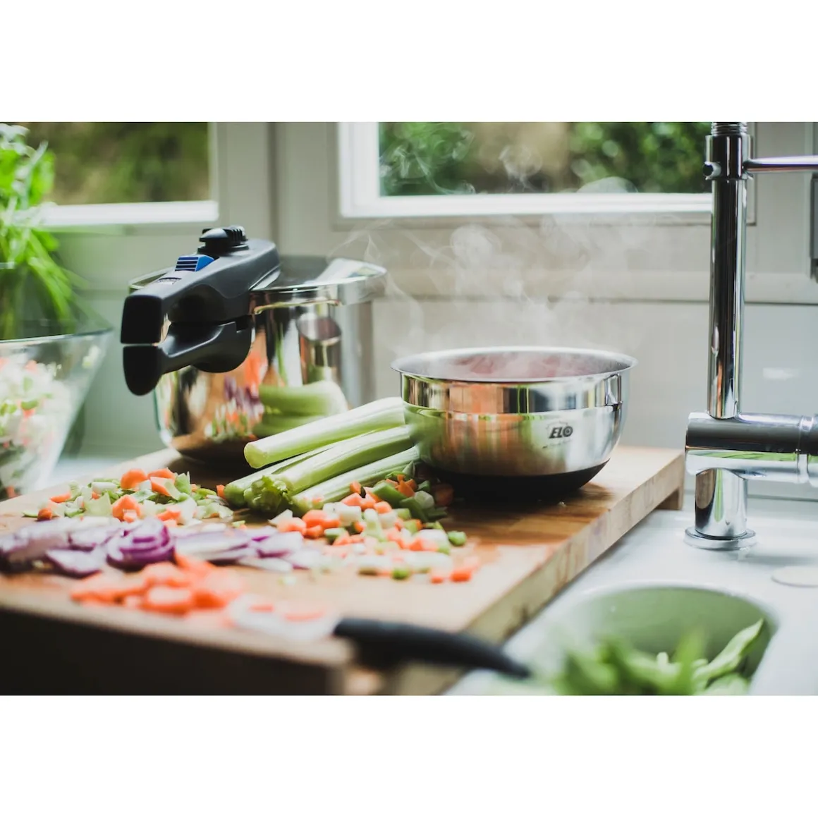 Schnellkochtopf-Set "Praktika Plus XL", 5-teilig