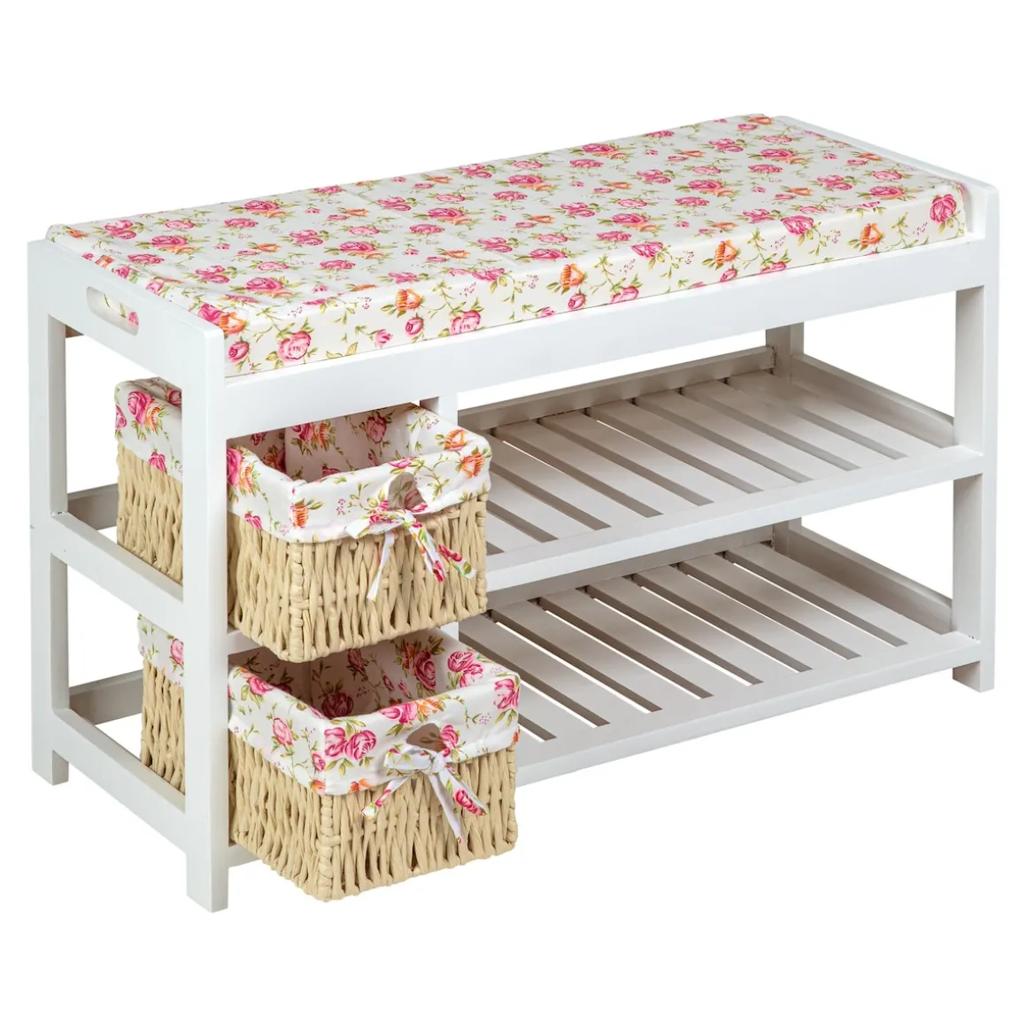 Schuhbank „Rosenpracht“