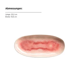 Servierplatten-Set, Steinzeug Frozen Berry